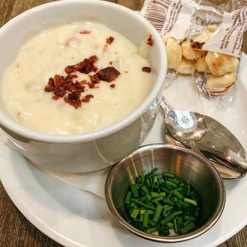 Lighthouse - New England Clam Chowder Soup Dinner, $4.99 (small cup) - Breakfast & Brunch Near Me - Newport Beach, California Lighthouse - New England Clam Chowder Soup Dinner, $4.99 (small cup) - Breakfast & Brunch Near Me - Newport Beach, California