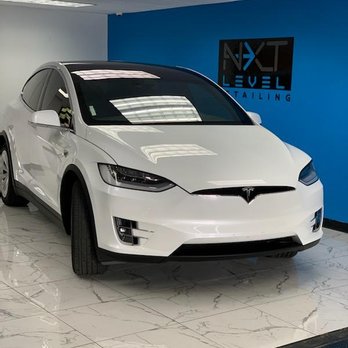 Nxt Level Auto Protection - Tesla Model X full front and clear bra and ceramic coating for the entire car. - Auto Detailing Near Me - Tustin, California