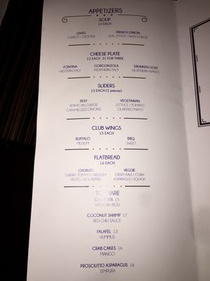 Menu photo 5 The Iridium New York, NY