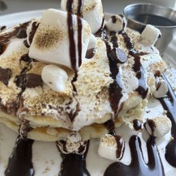 Smores pancakes Smores pancakes