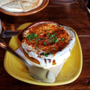 Santiago's Bodega - French onion soup - Tapas Bars Near Me - Orlando, Florida
