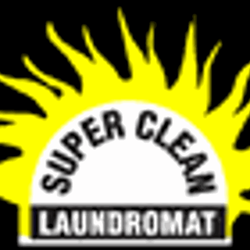 Super Clean Laundromat - Logo