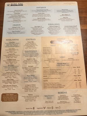 Menu photo 5 Agave Azul Cocina Mexicana - Windermere Windermere, FL Menu photo 5 Agave Azul Cocina Mexicana - Windermere Windermere, FL