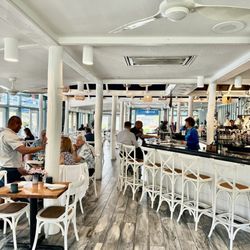 Hogfish Harry's Restaurant + Bar - Inside is so cute!