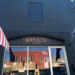 Black Box Coffee - Not the best shot, but this is the exterior.