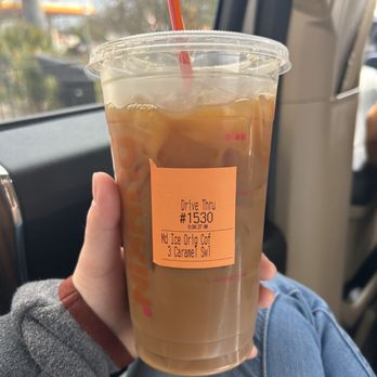 dunkin pearl orange