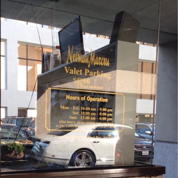 Neiman Marcus - Valet parking $8 with tax included. - Women's Clothing Near Me - Houston, Texas Neiman Marcus - Valet parking $8 with tax included. - Women's Clothing Near Me - Houston, Texas