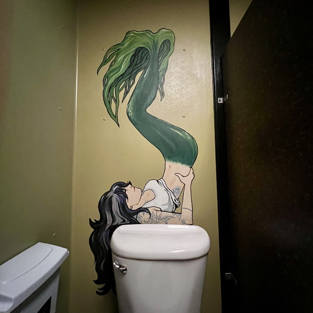 The Bricks - Women's bathroom - Bars Near Me - Tampa, Florida The Bricks - Women's bathroom - Bars Near Me - Tampa, Florida