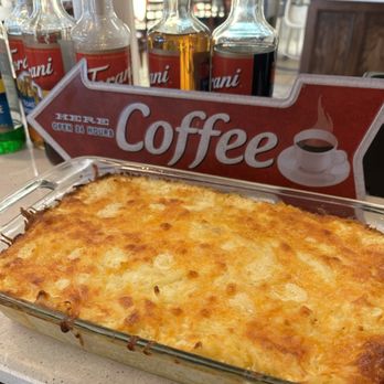Abbie's Coffee Shoppe - Hash brown casserole, get it while you can. Sells out fast. Homemade. - Coffee & Tea Near Me - Edmond, Oklahoma