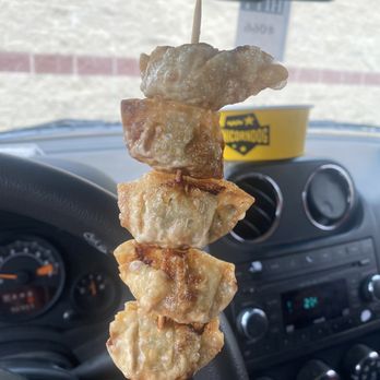 UNICORNDOG - Mandoo-On-A-Stick (Korean Dumplings 6pcs) - Fast Food Near Me - Irving, Texas