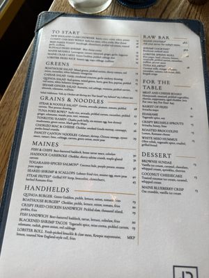 Menu photo 1 The Boathouse Restaurant Kennebunkport, ME Menu photo 1 The Boathouse Restaurant Kennebunkport, ME