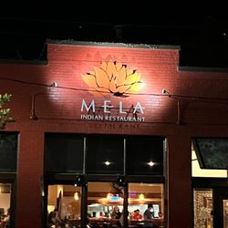 Mela Indian Restaurant - Front of the building