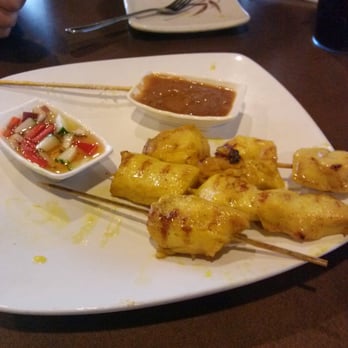 Mango Tree - Chicken Sate on a Stick - Thai Near Me - Houston, Texas