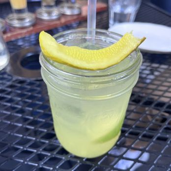 Jacob's Pickles - Spicy Brine Margarita - Comfort Food Near Me - New York, New York Jacob's Pickles - Spicy Brine Margarita - Comfort Food Near Me - New York, New York