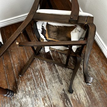 Lava Hotel - Another pic of the chair we supposedly "obliterated" - was already broken when we got there, but was useable... - Hotels Near Me - Lava Hot Springs, Idaho Lava Hotel - Another pic of the chair we supposedly "obliterated" - was already broken when we got there, but was useable... - Hotels Near Me - Lava Hot Springs, Idaho