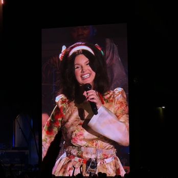 Walmart AMP - Lana was so happy during her performance - Stadiums & Arenas Near Me - Rogers, Arkansas Walmart AMP - Lana was so happy during her performance - Stadiums & Arenas Near Me - Rogers, Arkansas