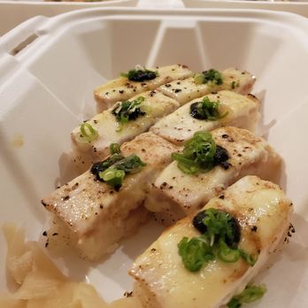 The Kitchen Dada - Albacore Tuna Oshi Zushi ($13) - Japanese Near Me - Vancouver, British Columbia