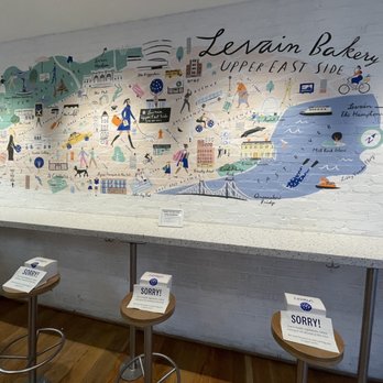 Levain Bakery - Upper East Side, NYC - Inside the bakery - Bakeries Near Me - New York, New York