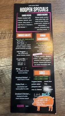 Menu photo 3 Gary's Oyster Shack Panama City, FL