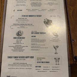 Menu Menu