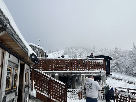 The Mount Washington Cog Railway by null