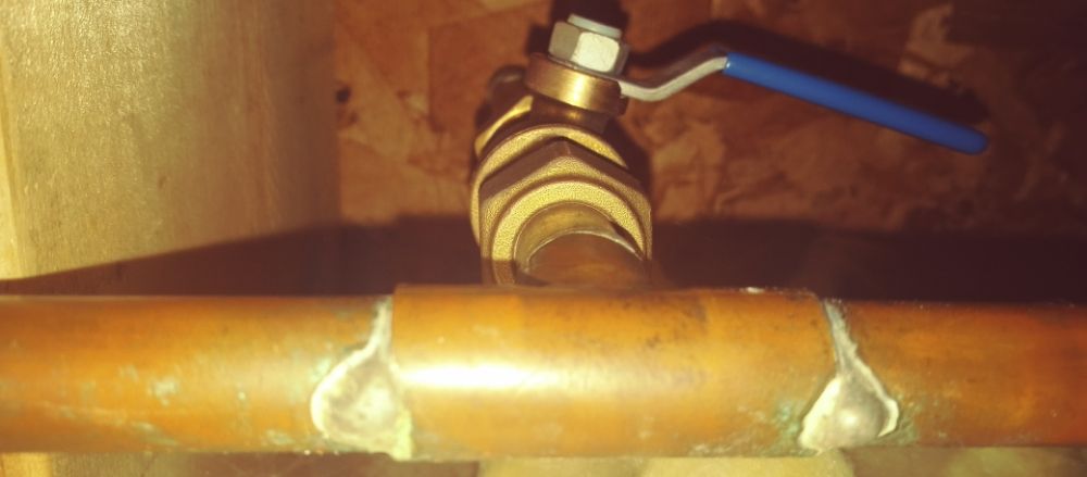 Slide of Edwards plumbing sewer and electrical