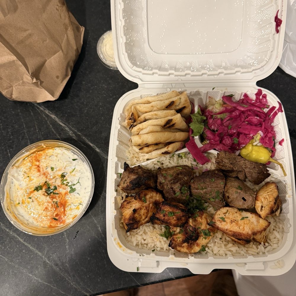 The Mediterranean Table - Cacik and Mixed Grill Plate - Mediterranean Near Me - Pittsburgh, Pennsylvania The Mediterranean Table - Cacik and Mixed Grill Plate - Mediterranean Near Me - Pittsburgh, Pennsylvania