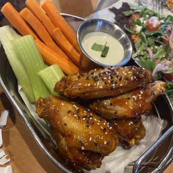 Topgolf - Asian Sesame Wings - Golf Near Me - Holtsville, New York Topgolf - Asian Sesame Wings - Golf Near Me - Holtsville, New York