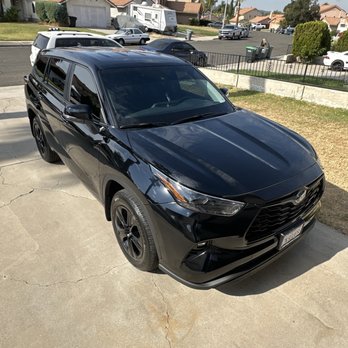 A Perfect Shade - 2024 Toyota Highlander - Car Window Tinting Near Me - Temecula, California