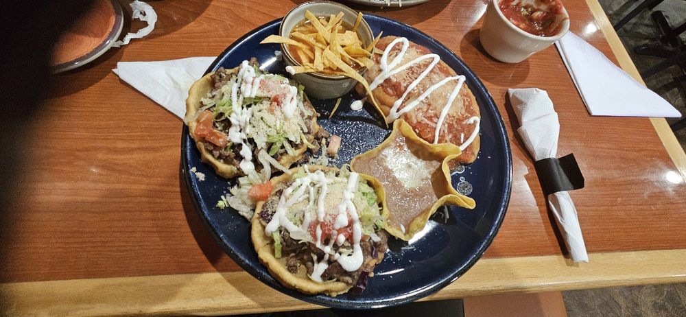 Food from El Patron Mexican Grill & Cantina