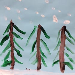 Little People Preschool & TK - Winter forest'