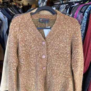 Borderline Thrift - Nice mohair cardigan for $30 - Used, Vintage & Consignment Near Me - Lancaster, California