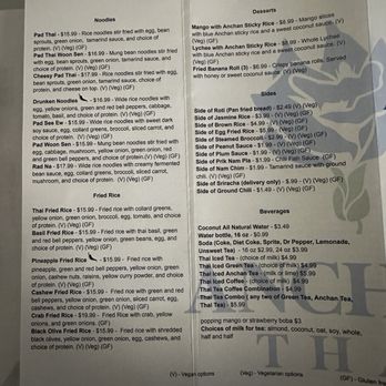 Anchan Thai - Menu - Thai Near Me - Longmont, Colorado