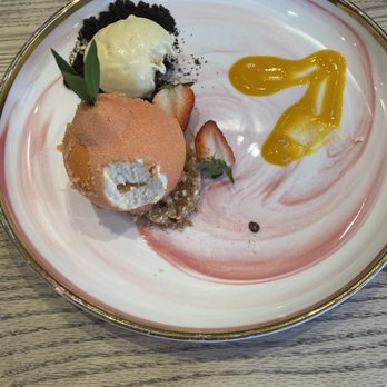 A La Mousse - Tangerine cheesecake - Desserts Near Me - Philadelphia, Pennsylvania