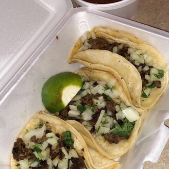 Sofia's Pupuseria - Carne Asada tacos w/ a side of refried beans (to-go) - Salvadoran Near Me - Arlington, Virginia Sofia's Pupuseria - Carne Asada tacos w/ a side of refried beans (to-go) - Salvadoran Near Me - Arlington, Virginia