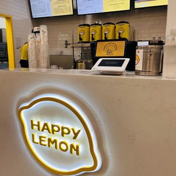 Happy Lemon - The counter - Bubble Tea Near Me - Richmond, California