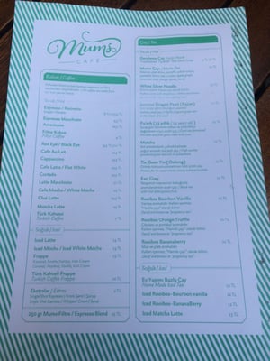 Menu photo 3 Mums Istanbul, 34 Menu photo 3 Mums Istanbul, 34