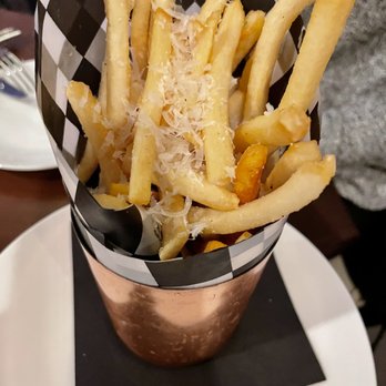 Osteria Umbra - French Fries with Black Truffles and Parmigiano Reggiano - Italian Near Me - Smithtown, New York Osteria Umbra - French Fries with Black Truffles and Parmigiano Reggiano - Italian Near Me - Smithtown, New York