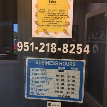 Sadia Threading Salon - My phone number - Threading Services Near Me - Riverside, California Sadia Threading Salon - My phone number - Threading Services Near Me - Riverside, California