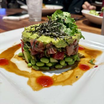 Yard House - Spicy Tuna Stack - New American Near Me - Rancho Mirage, California Yard House - Spicy Tuna Stack - New American Near Me - Rancho Mirage, California