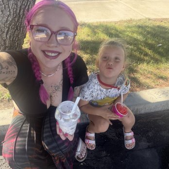 La Michoacana - me and my little sister enjoying the Fresas Creme - Desserts Near Me - Lancaster, California La Michoacana - me and my little sister enjoying the Fresas Creme - Desserts Near Me - Lancaster, California