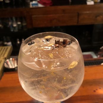 Casey's Caboose - Gin and tonic with local gin and a variety of botanicals. A++ - Steakhouses Near Me - Killington, Vermont Casey's Caboose - Gin and tonic with local gin and a variety of botanicals. A++ - Steakhouses Near Me - Killington, Vermont