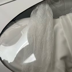 Wedding Gown Preservation - Lace sleeves