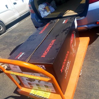 The Home Depot - I couldn't get the lawnmower in by myself. No one from the store offered any help. - Nurseries & Gardening Near Me - Emeryville, California The Home Depot - I couldn't get the lawnmower in by myself. No one from the store offered any help. - Nurseries & Gardening Near Me - Emeryville, California