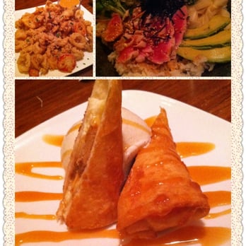 Pacific Catch - Fried Calamari, Ahi Tuna Bowl, and Dolce de Leche Egg Roll - Seafood Near Me - San Francisco, California Pacific Catch - Fried Calamari, Ahi Tuna Bowl, and Dolce de Leche Egg Roll - Seafood Near Me - San Francisco, California