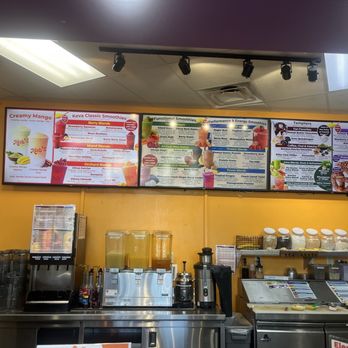 Keva Juice - Keva Juice (Reno, NV|Las Brisas Blvd): Menu Board and Counter Area - Juice Bars & Smoothies Near Me - Reno, Nevada Keva Juice - Keva Juice (Reno, NV|Las Brisas Blvd): Menu Board and Counter Area - Juice Bars & Smoothies Near Me - Reno, Nevada