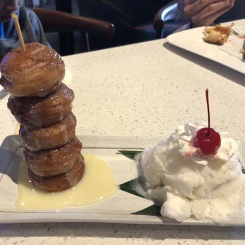 Addison Sushi 469 - Japanese donuts with lychee ice cream - Sushi Bars Near Me - Addison, Texas