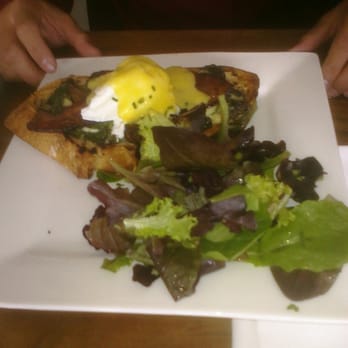 Metro Lafayette - Bacon, Mushroom and Spinach Tartine - New American Near Me - Lafayette, California Metro Lafayette - Bacon, Mushroom and Spinach Tartine - New American Near Me - Lafayette, California