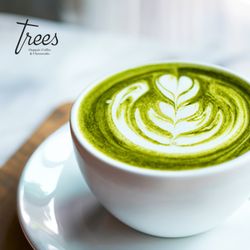 Trees Cheesecake and Organic Coffee - Have you tried our very popular matcha? We source premium B-grade matcha directly from Japan, ensuring the finest quality and flavor.