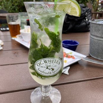 O. C. White's Restaurant - Mojito - Seafood Near Me - St Augustine, Florida